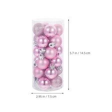  24 Pcs Christmas Tree Balls