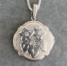 Vintage Sterling Silver Locket