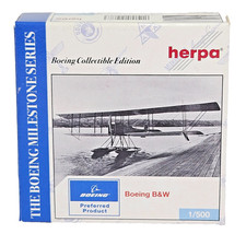 Herpa Wings Boeing & Westervelt Model 1 B&W Scale 1:500 Article No 510783 Boxed.