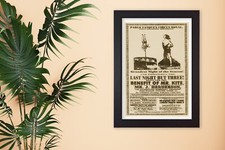 Framed For the Benefit of Mr