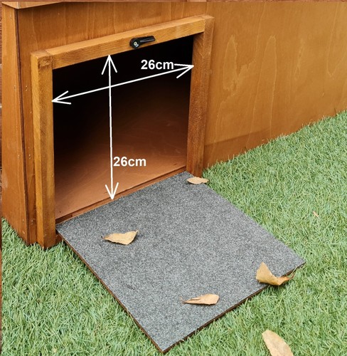 Large outdoor tortoise house - large,