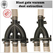 Blast gate vacuum dust