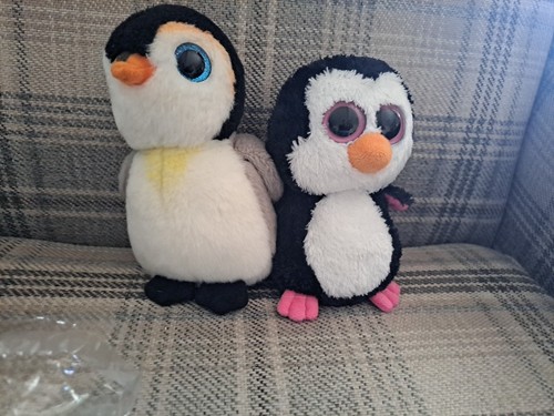 Soft plush penguins - x,