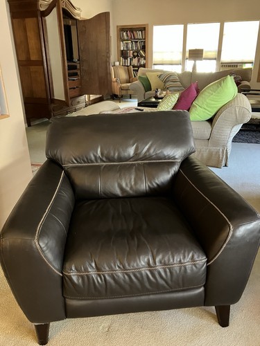 Natuzzi italian custom leather - natuzzi,