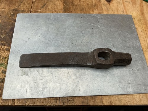 Vintage adze hammer - adze/hammer, head