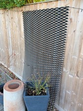 Heavy-duty expanded metal mesh panels X10. Collection Only