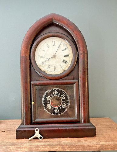 Antique ansonia walnut pointed - ansonia,