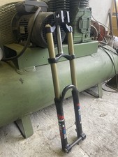 Rare Retro Mojo Boxxcart Rock Shox Boxxer Forks 2003 Goldtec Crown Yoke Downhill