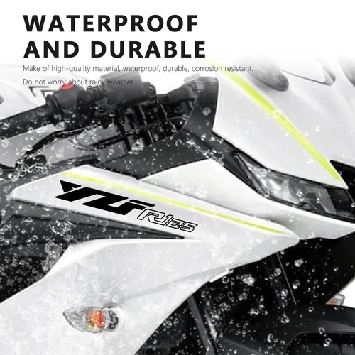 Yzf r125 motorcycle - motorcycle, stickers