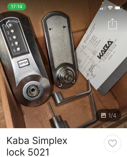 Kaba simplex 5021 combination - simplex,