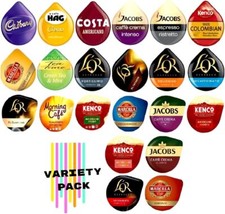 23x Tassimo Coffee Tea & Chocolate T-Discs – Variety Pack with Assorted Flavours