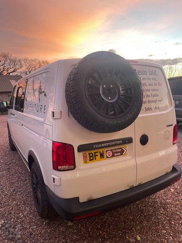 Transporter van spare wheel - van,