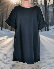 COS Women's Wool Navy Dress
