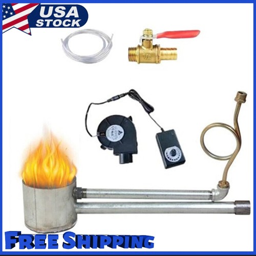 New waste oil burner old - new, motor