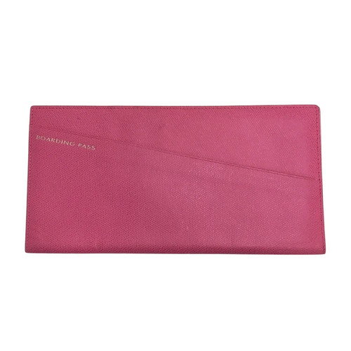 Smythson leather bifold - leather,