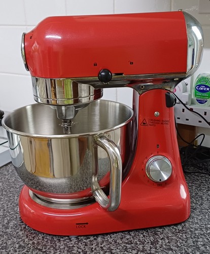Ambiano food mixer very - food, red