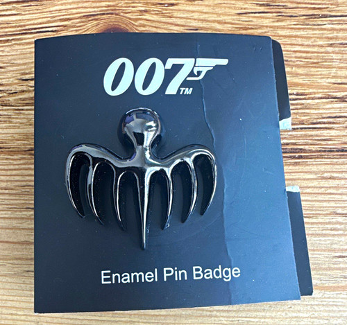 007 enamel pin - 007, badge