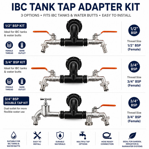 Ibc tank double tap - ibc,