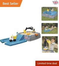 Active Play Dirt Diggers Excavator Sandbox for Kids - Inclusive Outdoor Fun