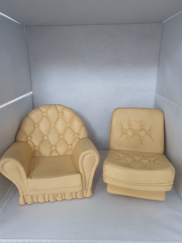 Vintage sindy cream armchair - cream, &