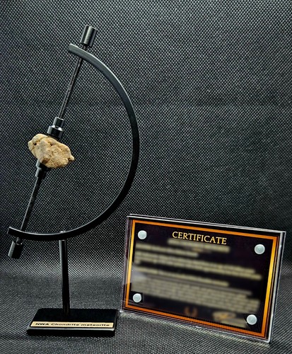 Genuine meteorite space rock