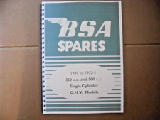 BSA B31,B32,B33,B34 NEW PARTS