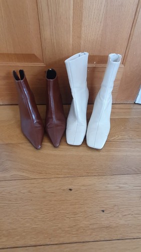 Mango two pairs ankle boots - mango,