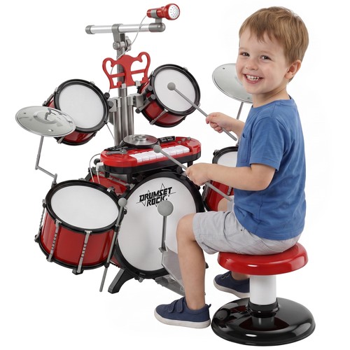 Homcom kids drum set for - homcom,