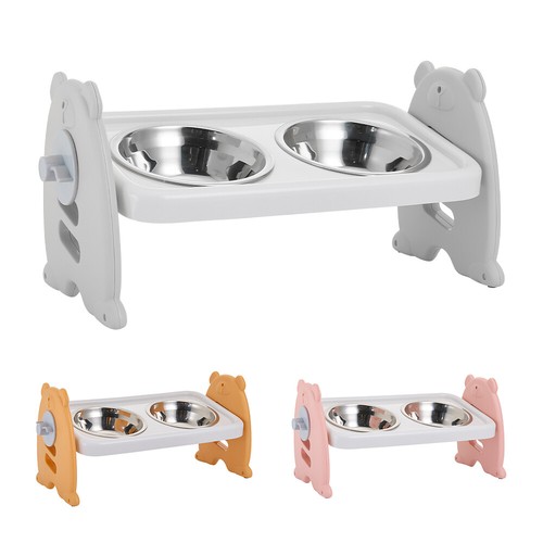 Large dog food feeding stand - large,
