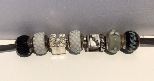 Genuine lovelinks bead grey - bead,