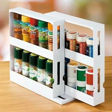 SPICE RACK 2 TIER HERB JAR