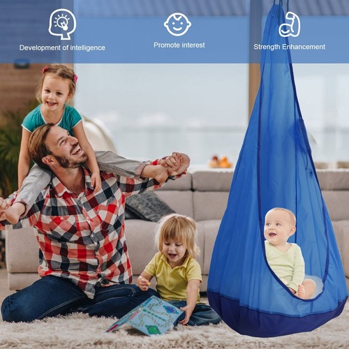 Child pod swing chair - pod, tent