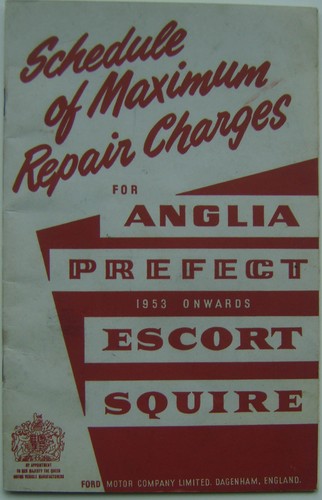 Ford new anglia - new, prefect