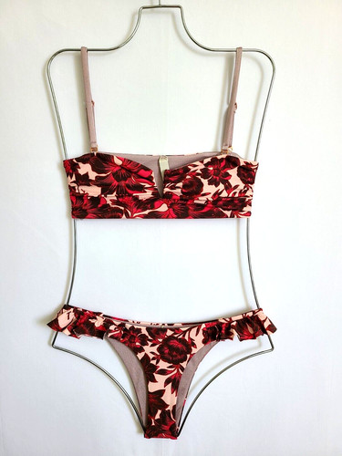 Maaji rose fliker bandeau - rose, top