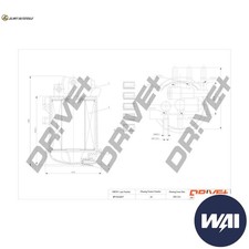 FUEL FILTER DP1110.13.0117 FOR RENAULT SCENIC/MPV MASTER/II/Van/Bus 2.2L