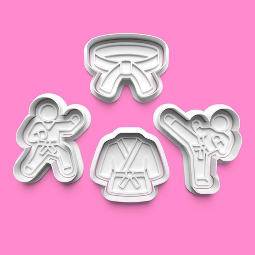 Karate cookie cutter - karate,