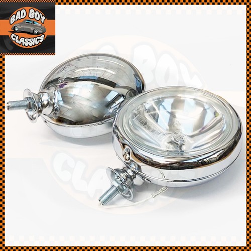 Pair polished halogen - 5",