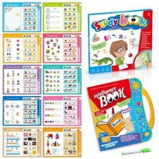 Talking Study Book Early Educational Toys, Preschool Learning Toys for Kids Gift