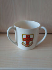 Goss Crested China. 3 handled mug.Crests of Queen Anne/Castleford/Yorkshire ST36