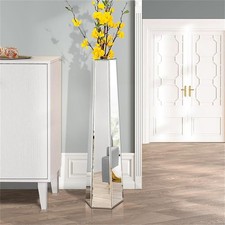 Mirrored Floor Vase 77cm Tall