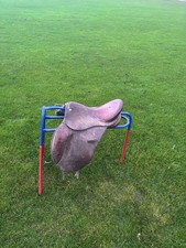 RARE Vintage Kieffer GP/Jump Saddle 17" - SOUND TREE - Needs Quick Clean