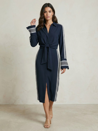 Reiss arebella navy blue white - navy,