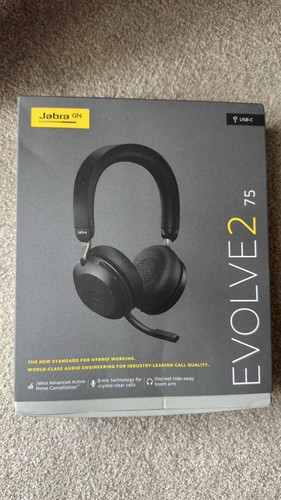 Jabra evolve2 black headset - evolve2,