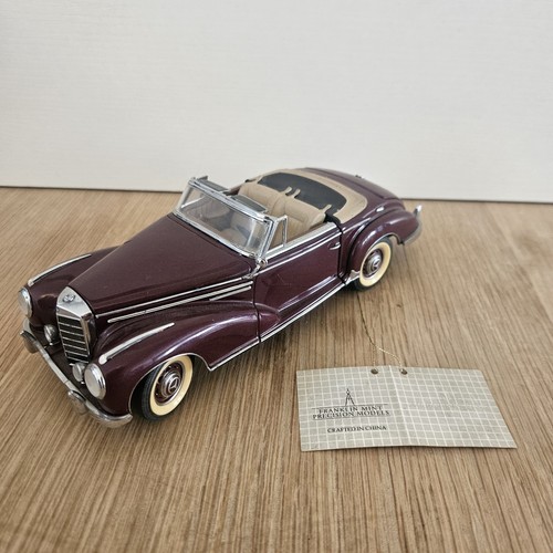 Franklin mint 1957 mercedes - franklin,
