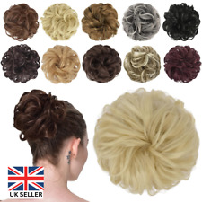 UK Curly Messy Bun Hair Piece