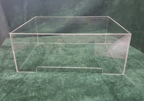 Clear acrylic turntable dust - clear,