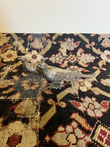 Pair vintage silver plated - pair,
