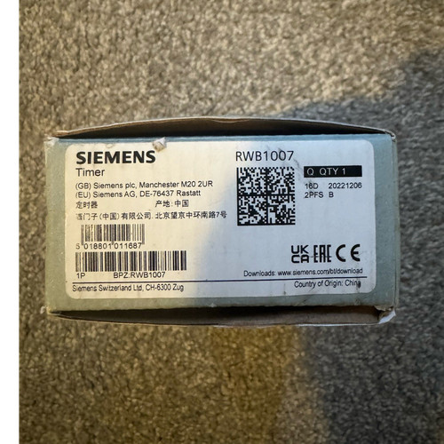 Siemens rwb1007 programmable - rwb1007,