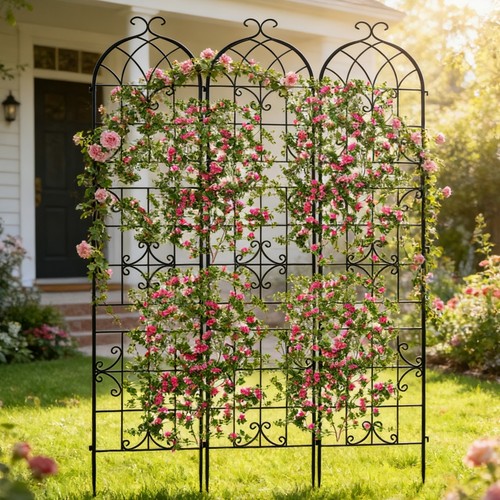 220cm tall metal garden - 220cm,
