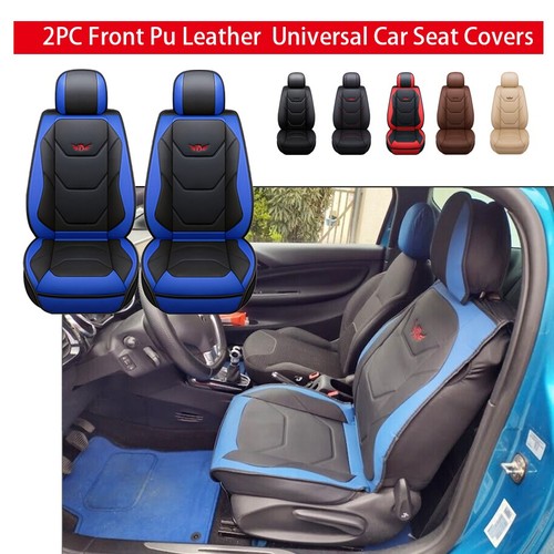 Front leather seat - front,